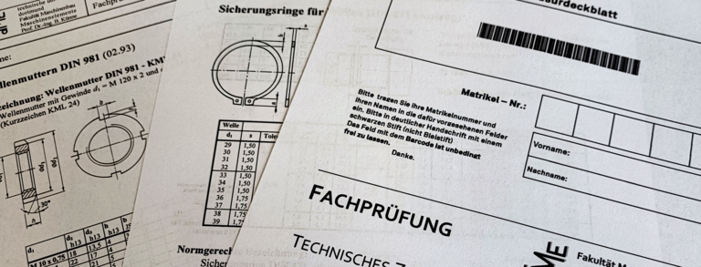 Header-Bild für den Abschnitt Prüfungen