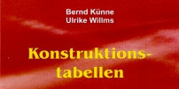 Titelseite "Konstruktionstabellen"