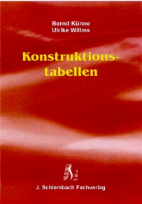 Titelseite "Konstruktionstabellen"